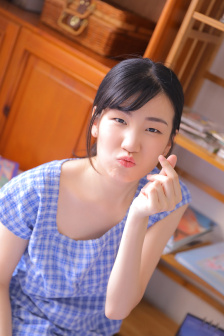向阳处的她